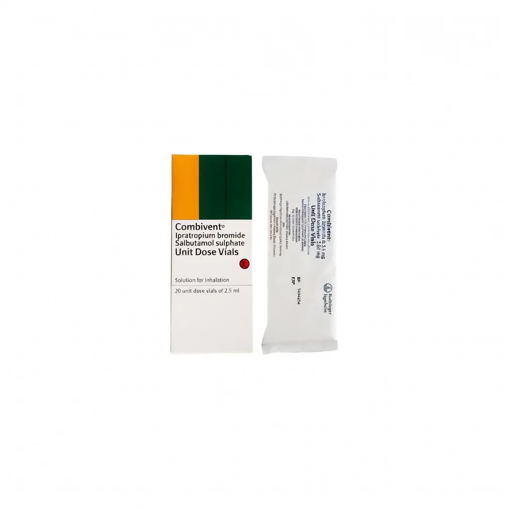 Combivent UDV 2.5 ml — Larutan Inhalasi 20 Vial