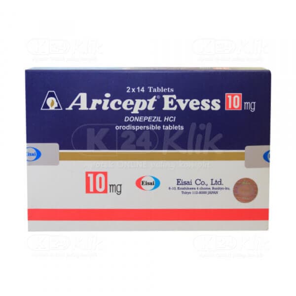 Aricept — 1 box isi 4 blister × 7 tablet dispersibel oral (28 tablet)
