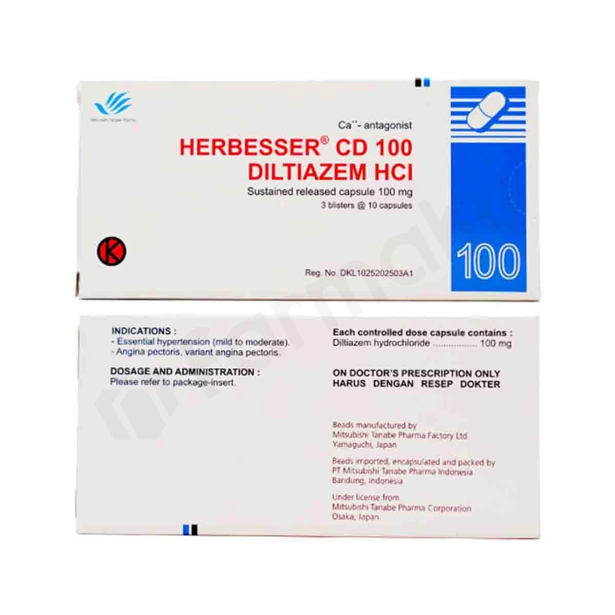 HERBESSER CD 100 BOX 100 KAPSUL