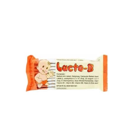 LACTO-B 1 GRAM SERBUK SACHET — 1 box isi 10 sachet @1 gram