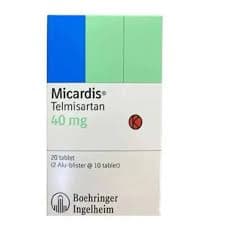 Micardis 40 mg — 1 box isi 20 tablet