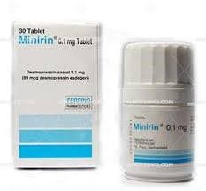 Minirin 0,1 mg Tablet — 1 botol isi 30 tablet