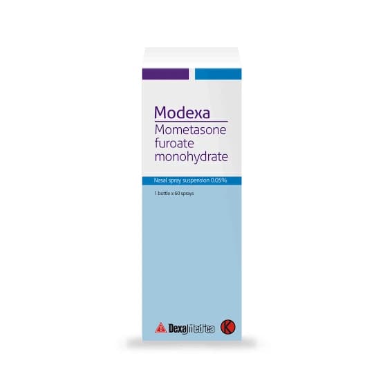 MODEXA 0.05% NASAL SPRAY BOTOL 60 DOSIS — 1 botol isi 60 dosis