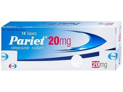 PARIET 20 MG BOX 14 TABLET — 1 box isi 14 tablet