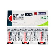 Rheu-Trex 2,5 mg — 1 box isi 5 strip x 10 tablet (50 tablet)