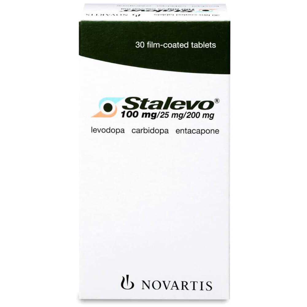 Stalevo — 1 box isi 3 strip × 10 tablet salut selaput (30 tablet)
