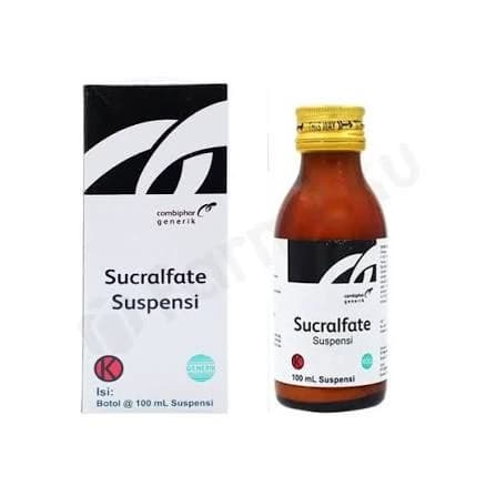 SUCRALFATE COMBIPHAR SUSPENSI 100 ML