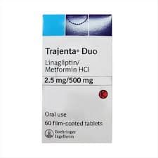 Trajenta Duo 2,5 mg/500 mg Tablet — 1 box isi 60 tablet