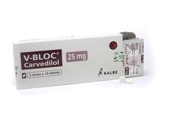 V-BLOC 25 MG BOX 30 TABLET — 1 box isi 30 tablet