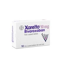 Xarelto — 1 box isi 10 tablet